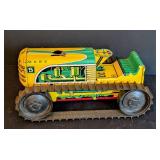 Marx Wind Up Tin Toy Tractor