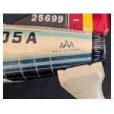 Vintage Japanese Tin Air Force Toy Plane