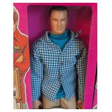 Pair of Kenner Six Million Dollar Man Oscar Goldman Dolls
