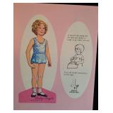 Pair of Vintage Ideal Shirley Temple Doll and Paper Doll Book