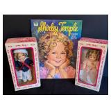 Pair of Vintage Ideal Shirley Temple Doll and Paper Doll Book
