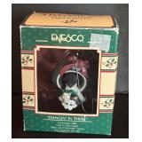 Enesco Treasury of Christmas Ornaments including Heavenly Holiday, Bubble Trouble, Clara, Santa