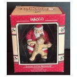 Enesco Treasury of Christmas Ornaments including Heavenly Holiday, Bubble Trouble, Clara, Santa