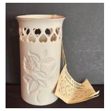 Lenox Pierced Heart Vase