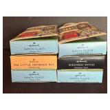 Hallmark Holiday Dolls including Santa Claus (4), Little Drummer Boy and Winifred Witch