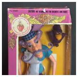 New Vintage Strawberry Shortcake Pied Piper and Berry Bird Figurines