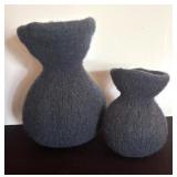 Two Wonderful Wool Vases