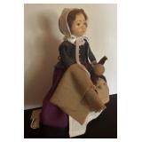 "Sarah Morton" Silhouette  Spindle Collection Doll from Silhouette Farm Made and Signed by Mary C. Michaud