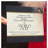 1983 One Year Only Edition Marilyn Monroe Celebrity Series Doll by World Doll Inc.