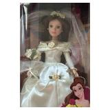 New Disney Princess Belle Porcelain Keepsake Doll