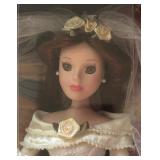 New Disney Princess Belle Porcelain Keepsake Doll