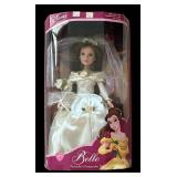 New Disney Princess Belle Porcelain Keepsake Doll