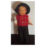 Two Norwegian Bunad Dolls