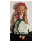 Two Norwegian Bunad Dolls