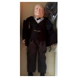 New Great Moments in History Winston Churchill Doll by Effanbee