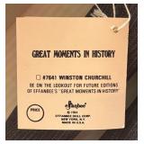 New Great Moments in History Winston Churchill Doll by Effanbee