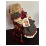 Rackewitz Kinder Doll with Chair