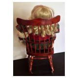 Rackewitz Kinder Doll with Chair
