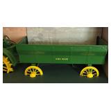 John Deere 1931 "GP" Standard Tractor and Flare Box Wagon Set