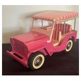 Vintage Tonka Pink Jeep Surrey