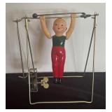 Vintage Gymnast / Acrobat Wind Up Toy