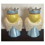 Pair of Beautiful Ceramic Angel Figurines