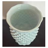 Beautiful Pale Blue Fenton Hobnail Vase