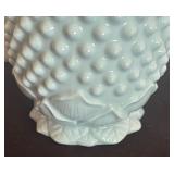 Beautiful Pale Blue Fenton Hobnail Vase