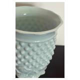 Beautiful Pale Blue Fenton Hobnail Vase