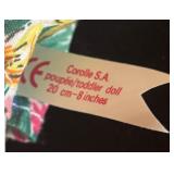 Vintage Corolle Poupee Toddler Doll