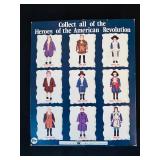 George Washington "Hero of the American Revolution" Action Figure and Benjamin Franklin