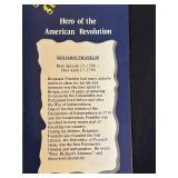 George Washington "Hero of the American Revolution" Action Figure and Benjamin Franklin