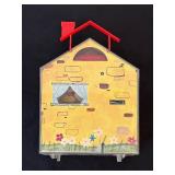 Vintage 1967 Whitman PeePul Pals Goldilocks Play-set Doll House Story Book