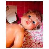 Vintage Rub-A-Dub Dolly by Ideal Toy Corp.