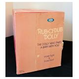 Vintage Rub-A-Dub Dolly by Ideal Toy Corp.