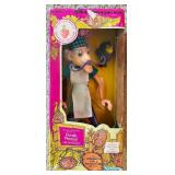 Vintage 1980s Kenner Strawberry Shortcake Purple Pieman doll with His pet Berry Bird, New in Package