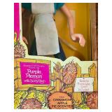 Vintage 1980s Kenner Strawberry Shortcake Purple Pieman doll with His pet Berry Bird, New in Package