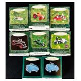 Hallmark Keepsake Miniature Ornaments from the Kiddie Car Classics Series and More!