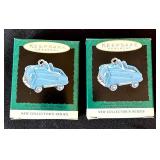 Hallmark Keepsake Miniature Ornaments from the Kiddie Car Classics Series and More!