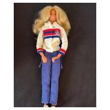 Vintage Kenner Jaime Sommers BIONIC WOMAN White Tracksuit Action Figure Doll with Original Box