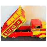 Vintage Marx Lumar Construction Co. Dump Truck