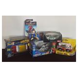 New Recell 64 Chevy Impala SS Model Car, Tonka Fire Truck, Orange County Chopper Lucys Bike, Limited Edition Schuce Polizei Car, Hot Wheels Marvel Spiderman Power Rage Car