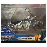 New Recell 64 Chevy Impala SS Model Car, Tonka Fire Truck, Orange County Chopper Lucys Bike, Limited Edition Schuce Polizei Car, Hot Wheels Marvel Spiderman Power Rage Car