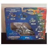 New Recell 64 Chevy Impala SS Model Car, Tonka Fire Truck, Orange County Chopper Lucys Bike, Limited Edition Schuce Polizei Car, Hot Wheels Marvel Spiderman Power Rage Car