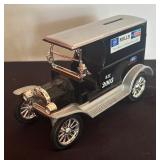 Golden Wheel Special Edition Pepsi Cola Die Cast Coin Bank and Ertl 1917 Ford Model T Delivery Mills Ford Mercury Lincoln for the Ford 100 Year Anniversary Coin Bank