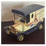 Golden Wheel Special Edition Pepsi Cola Die Cast Coin Bank and Ertl 1917 Ford Model T Delivery Mills Ford Mercury Lincoln for the Ford 100 Year Anniversary Coin Bank