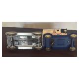 Golden Wheel Special Edition Pepsi Cola Die Cast Coin Bank and Ertl 1917 Ford Model T Delivery Mills Ford Mercury Lincoln for the Ford 100 Year Anniversary Coin Bank