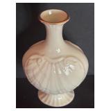 Lenox Shell Embossed Bud Vase with Gold Trim