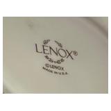 Lenox Shell Embossed Bud Vase with Gold Trim