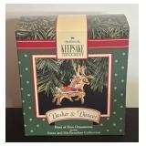 Hallmark Keepsake Ornaments including Holiday Wishes, Comet & Cupid, 1966 Mustang Classic American Cars, Santa Claus and More